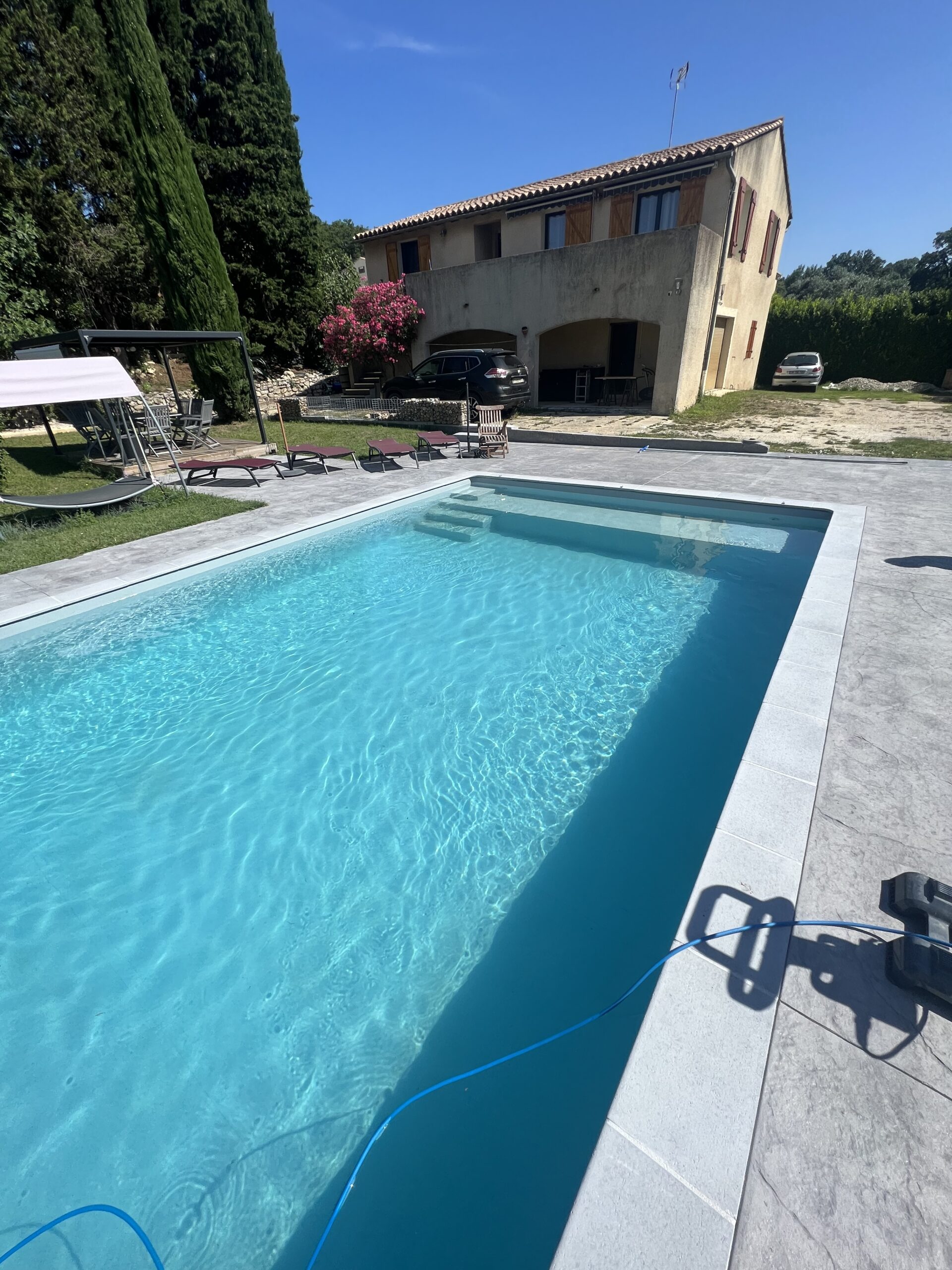 Rénovation piscine Montélimar Drôme